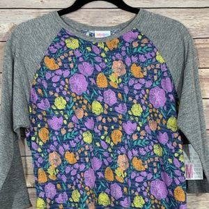 LuLaRoe Women's Randy Baseball Top